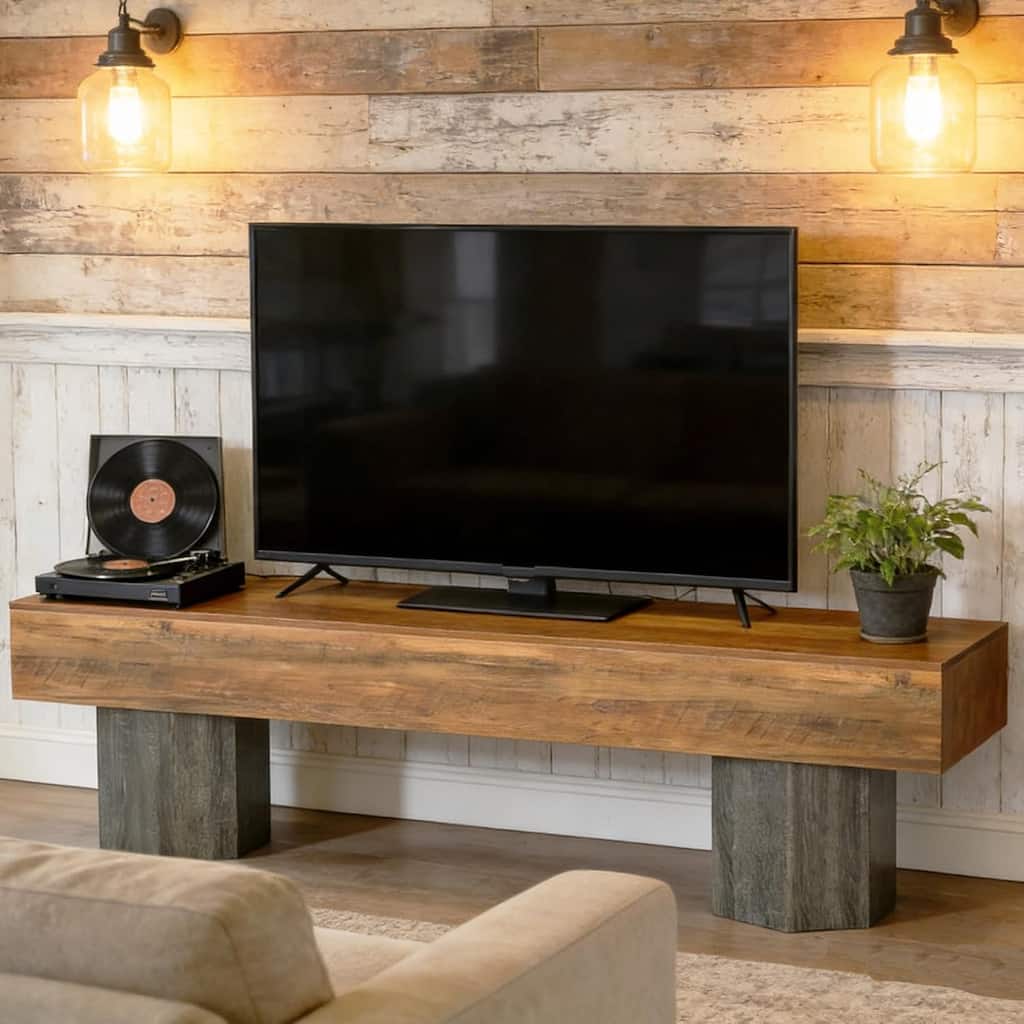63" TV Stands for TVs up to 55''/65''/70'' - 62.99" W × 15.75" D × 21.65" H