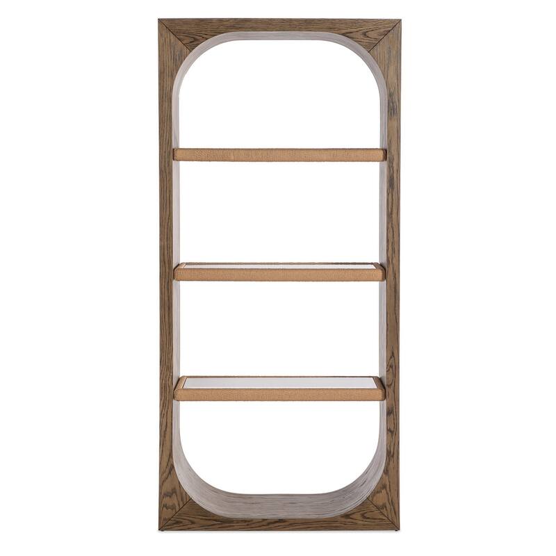Hooker Furniture M23-50112-85 Nevis 36" Wide 3 Shelf Oak Veneer