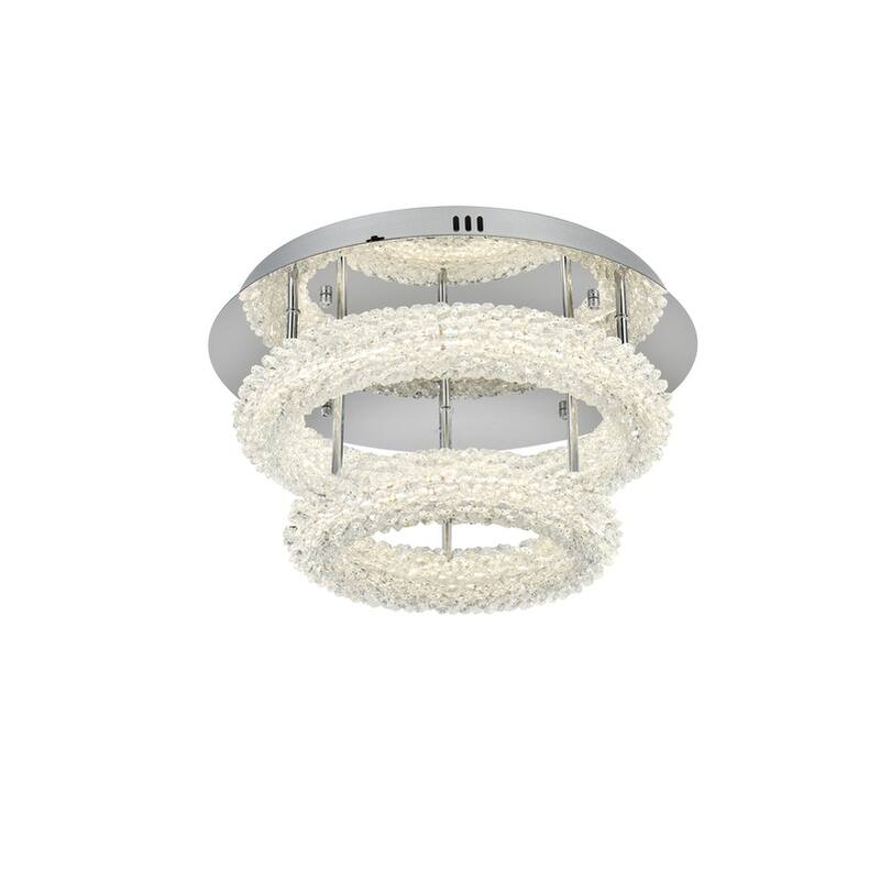 18 inch Adjustable LED Flush Mount