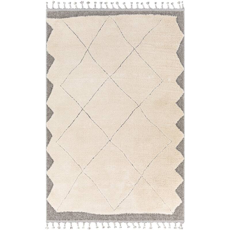 Livabliss Paline Bohemian Chevron Area Rug