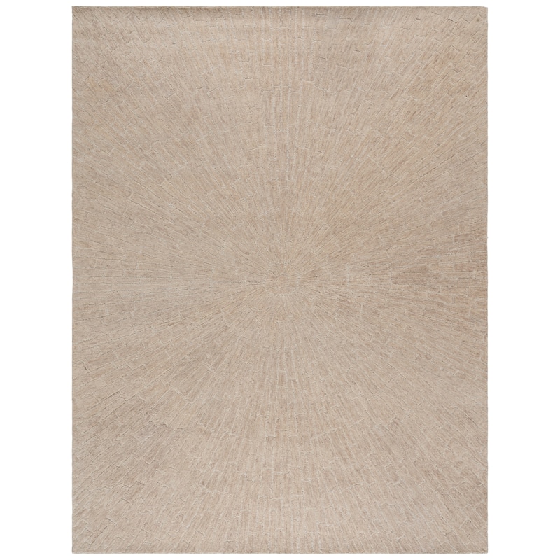 SAFAVIEH Handmade Marquee Bozdana Contemporary Wool Rug - 8' x 10' - Beige