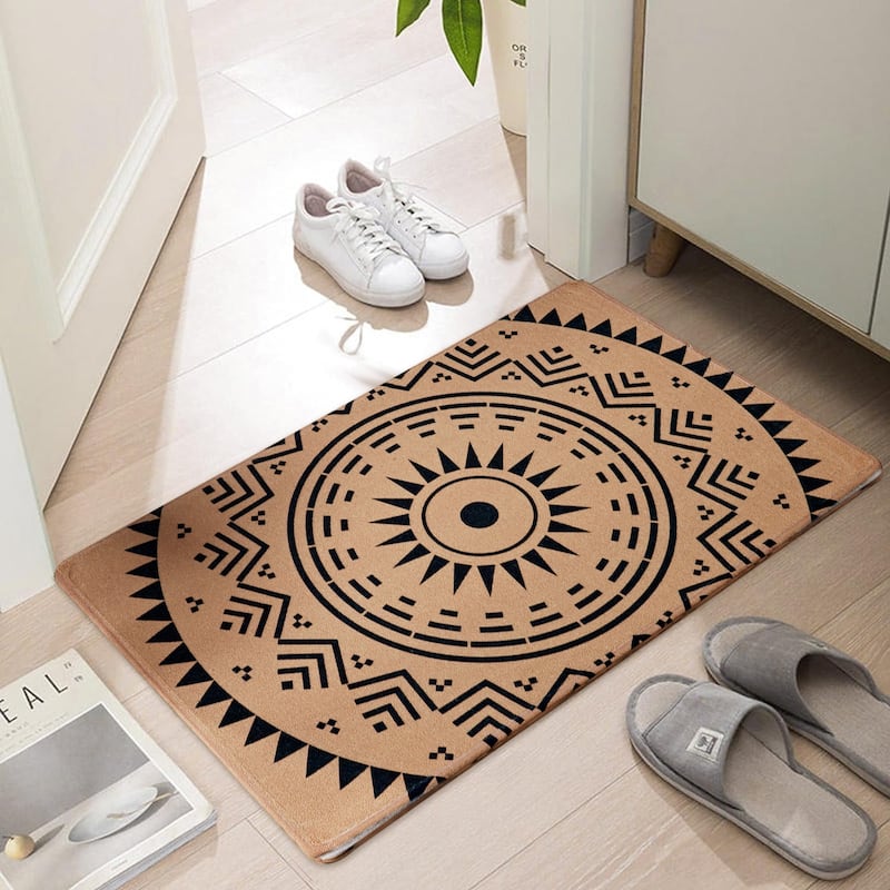 Javlergo Door Mat, Washable Indoor Outdoor Floor Doormat, 47.2" x 31.5"/28.7" x 16.9"