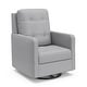 preview thumbnail 9 of 10, Storkcraft Beckett Swivel Glider Fog