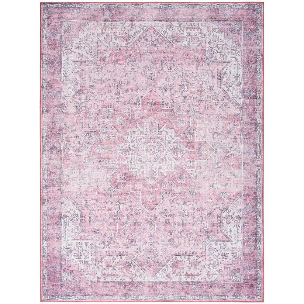 Nourison Washables Indoor only Persian Area Rug