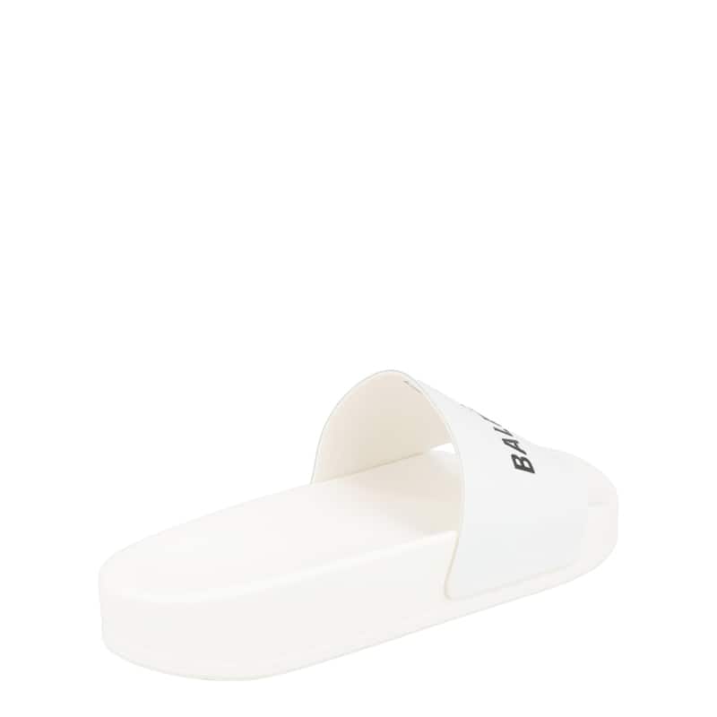 Balenciaga Logo Pool Slides