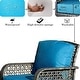 preview thumbnail 53 of 60, OVIOS 4-piece Water-Resistant Wicker Deep Seating Outdoor Sofa Set