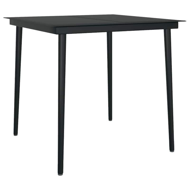 vidaXL Patio Dining Set 3/5/7 Piece Multi Colors 31.5"/55.1" Table Length