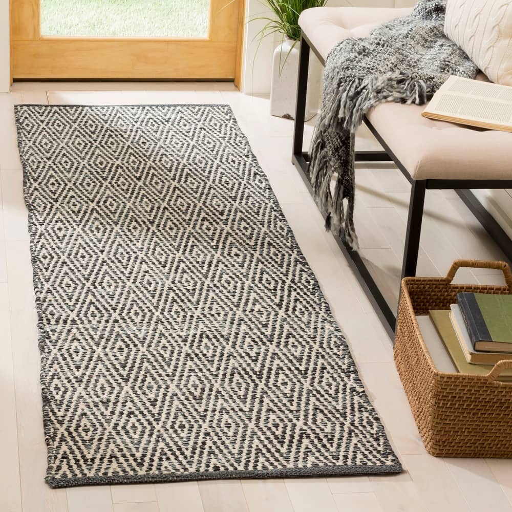 SAFAVIEH Handmade Flatweave Montauk Huxley Sisal Casual Cotton Rug