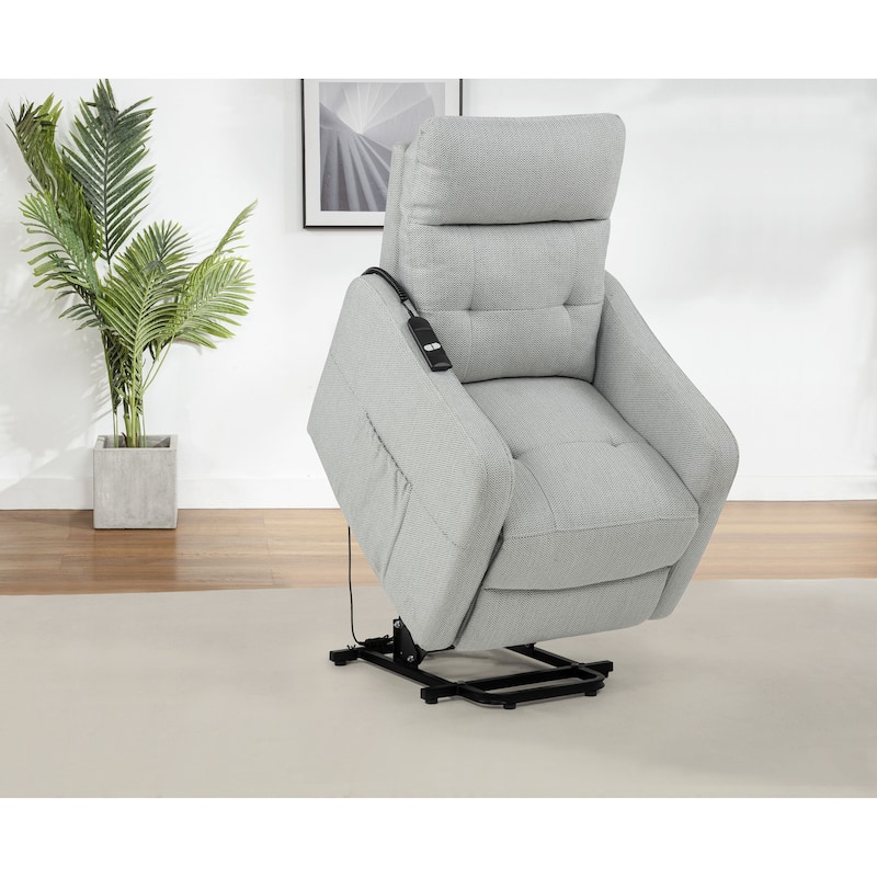 Dayes Upholstered Power Lift Recliner Chair
