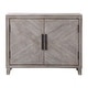 preview thumbnail 1 of 3, Uttermost Adalind 40" Wide Contemporary Fir Wood Accent Cabinet with White Washed Glaze