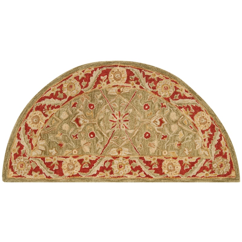 SAFAVIEH Handmade Anatolia Rejeanne Traditional Oriental Hand-spun Wool Rug