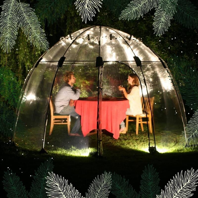 Haxnicks Garden Sunbubble - Walk-In Greenhouses - Large or Standard Size - Clear