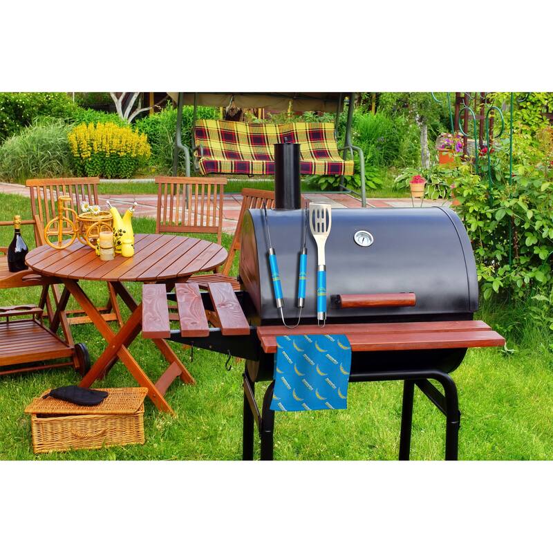 NFL LA Chargers 3 Piece BBQ Utensil Set - N/A