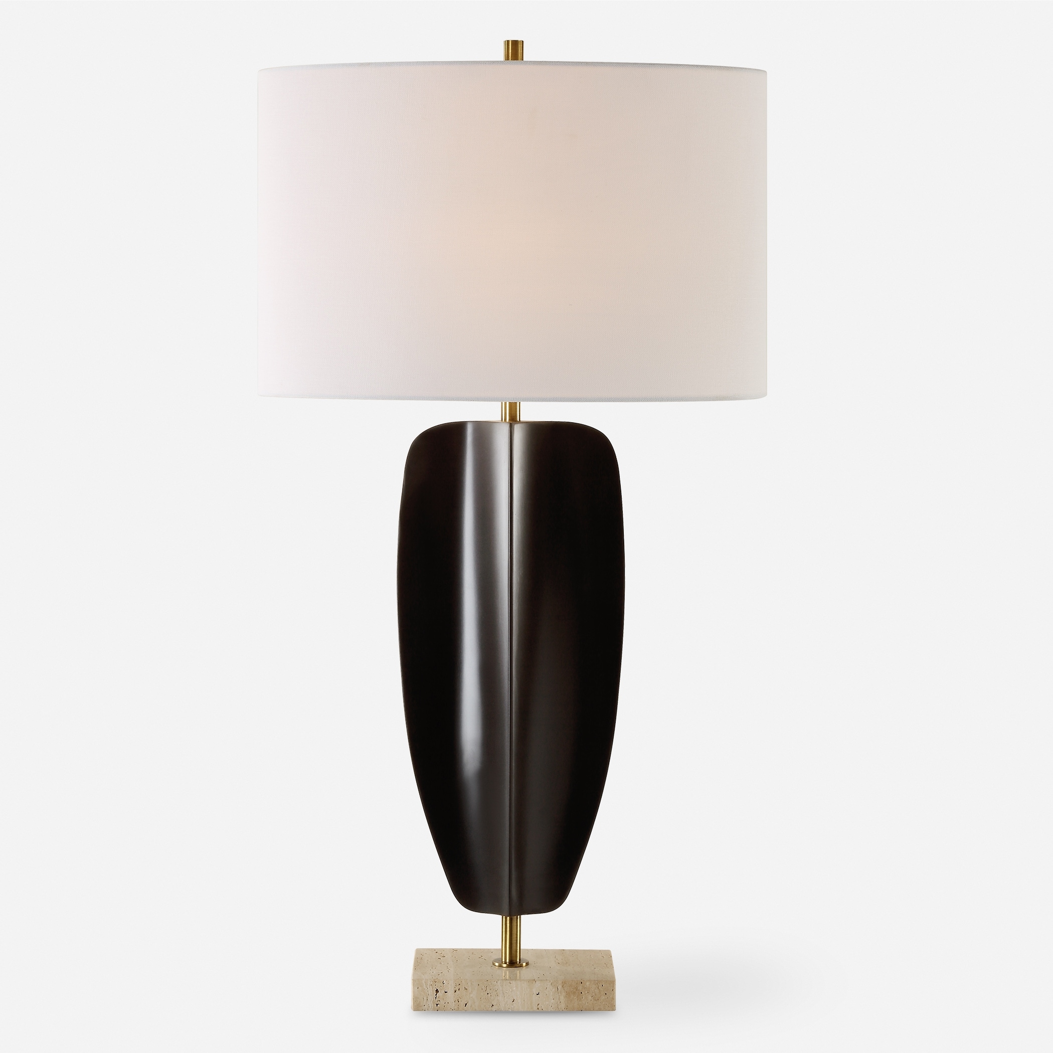 Uttermost Kure Black Table Lamp - 30.25