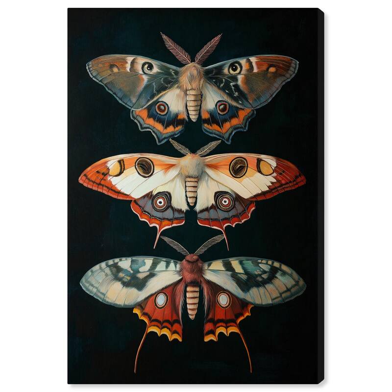 Void's Vivid Visitors Canvas by Art Remedy, Gallery Wrapped - 20" x 30"