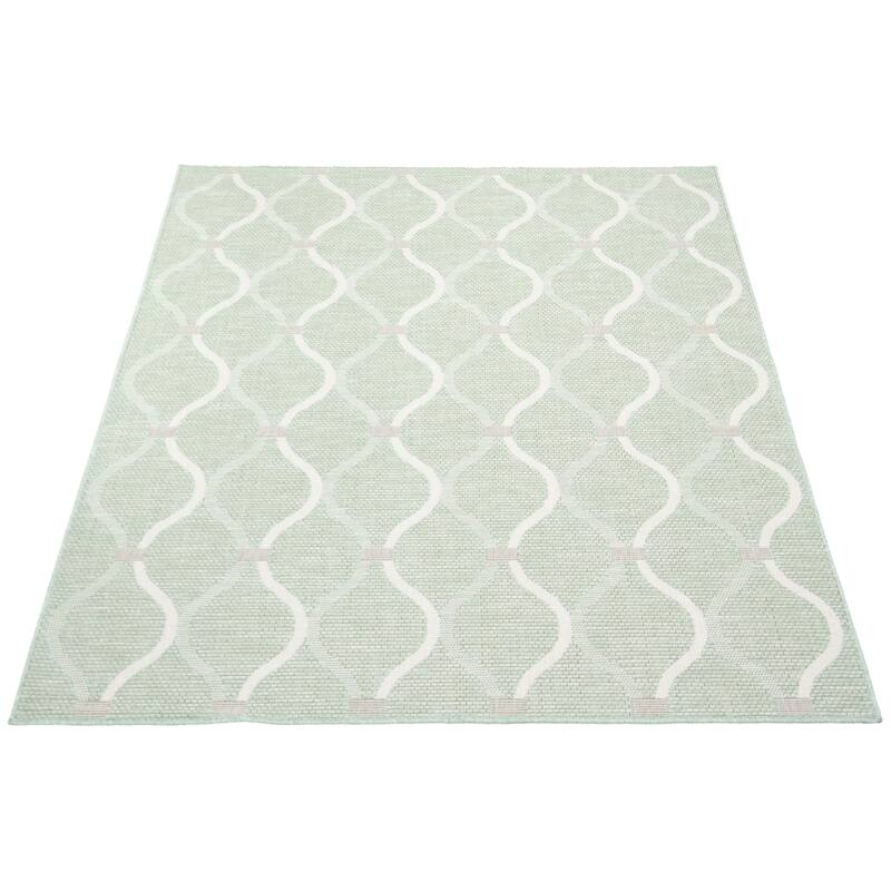 ECARPETGALLERY Veranda Abstract Indoor/ Outdoor Rug