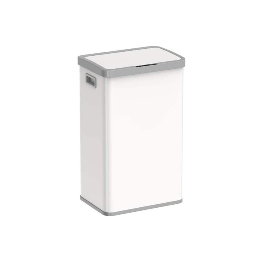 Touchless 18-Gallon Trash Can with Motion Sensor, Quiet Soft-Close