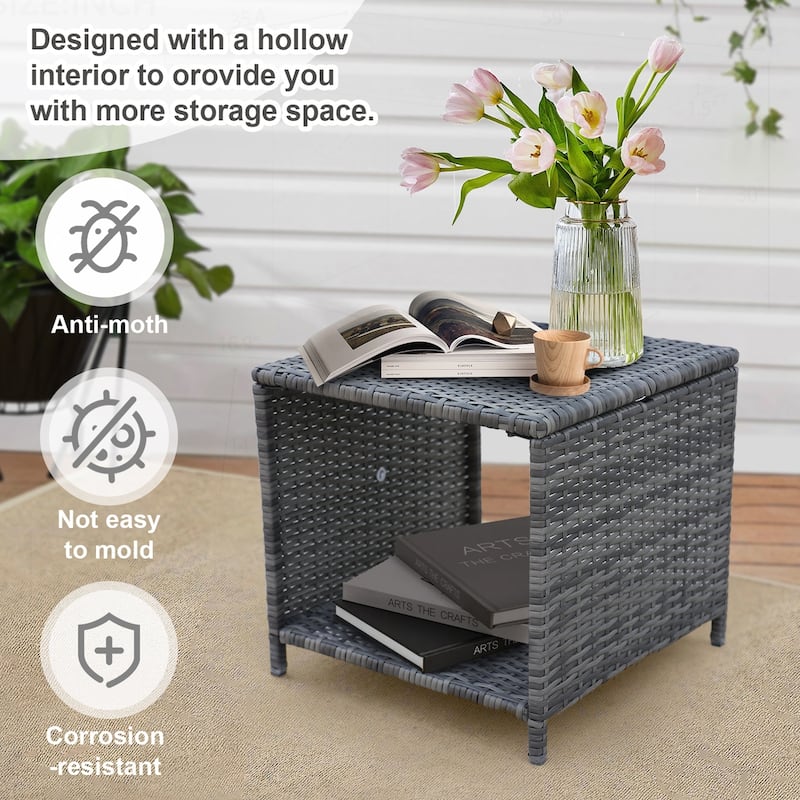 Outdoor Wicker Patio Furniture Set for Relaxing and Stylish Spaces