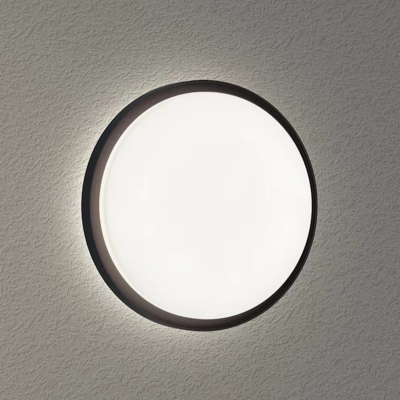 Maxim 57312 Float 12" Wide LED Flush Mount Drum Ceiling Fixture