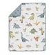 preview thumbnail 4 of 4, Sweet Jojo Designs 6p Crib Bedding + BreathableBaby Breathable Mesh Liner Watercolor Dinosaur Dino Boy Modern Animal