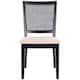 Option Black/Beige Fab/Black Rattan
