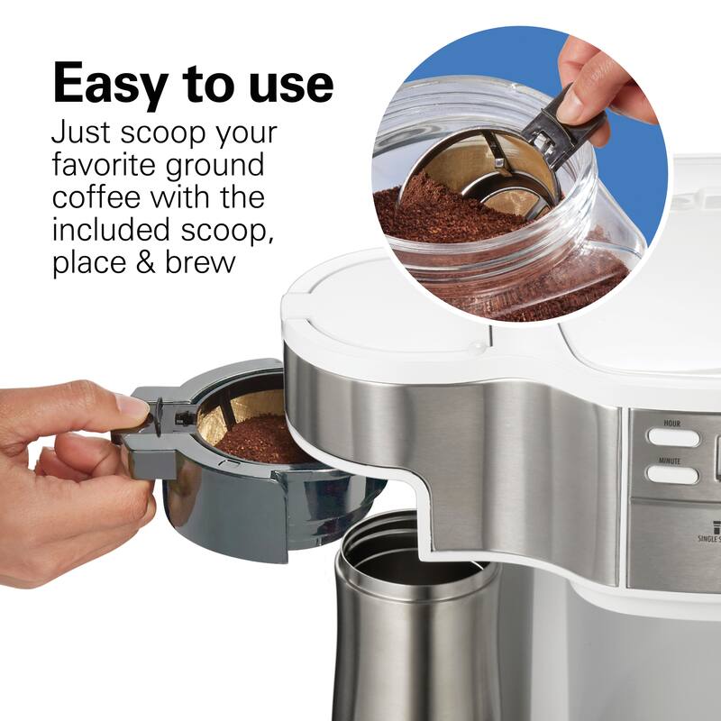 Hamilton Beach 2-Way Programmable Coffee Maker,