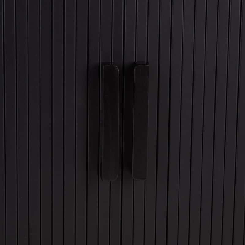 SAFAVIEH Home Etka Tambour Doors Compact Sideboard/TV Stand - 39"W x 16"D x 32"H