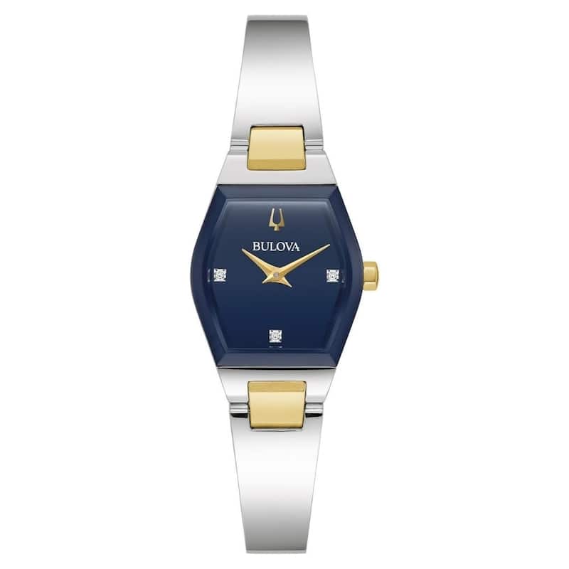 Bulova Women's Modern Blue Dial Watch - 98P218 - One Size