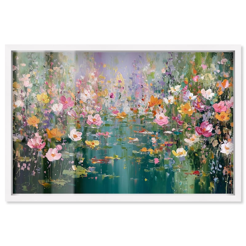 Picturesque Colors Shadowbox by Art Remedy - White - 24" x 16"