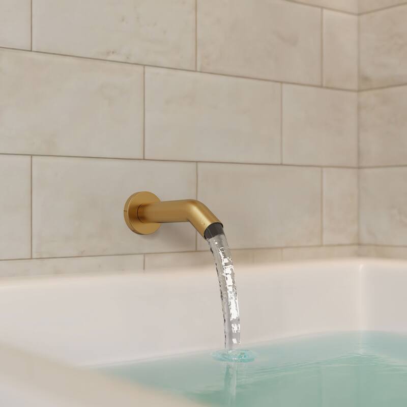 GRANDJOY 5-Spray Wall Mounted Shower Faucet System with Valve