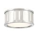 preview thumbnail 1 of 9, Crystorama Lighting Group KEN-2200 Kendal 2 Light 10" Wide Flush Mount Polished Nickel