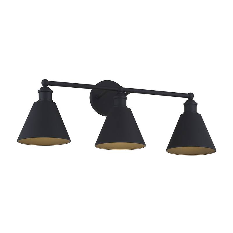 Meridian M80064 3 Light 27" Wide Bathroom Vanity Light
