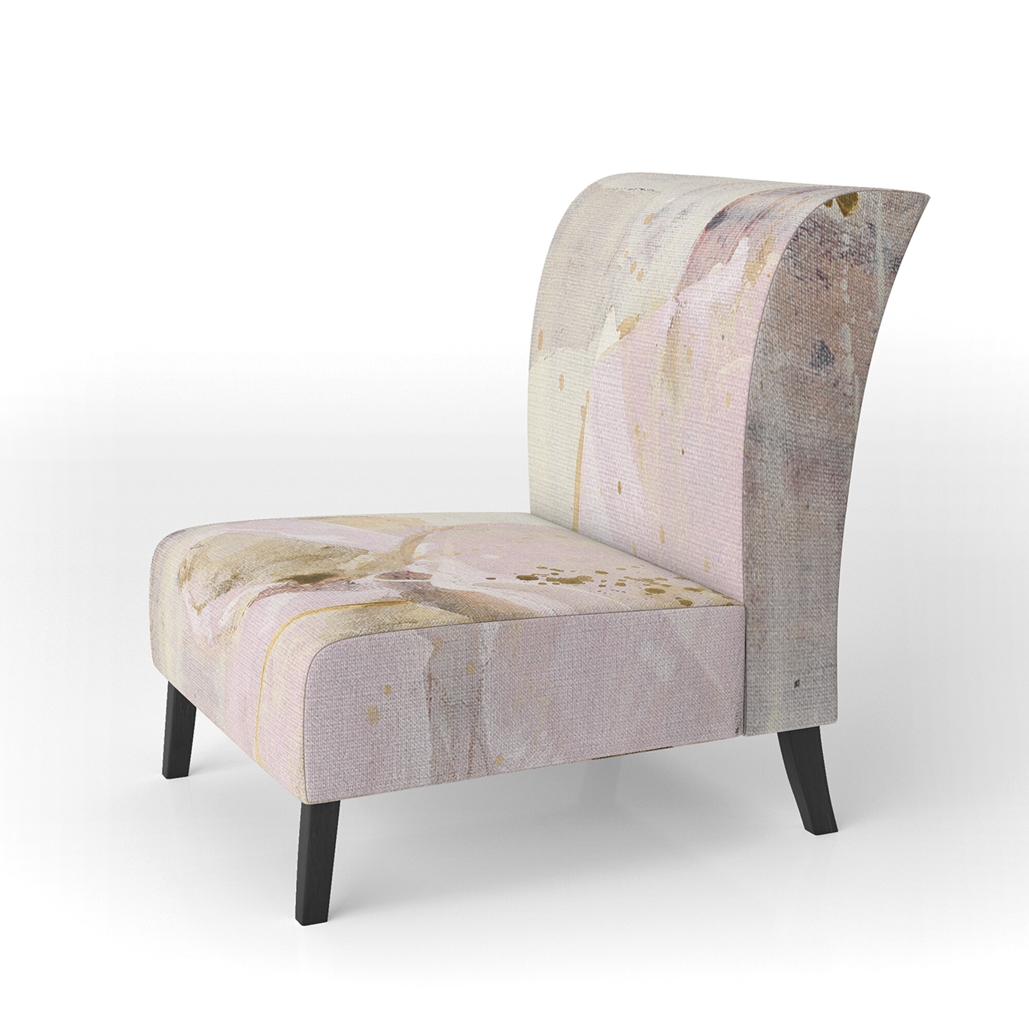 Designart "Elegance I Pink" Upholstered Shabby Chic Accent - Picture 12 of 15