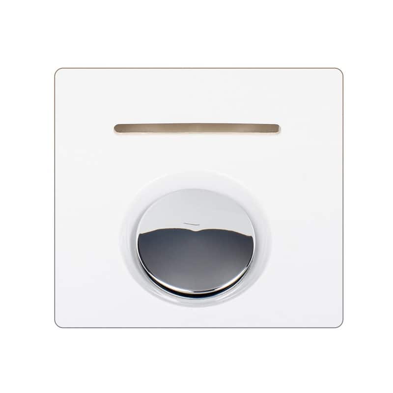 Vanity Art 58.5" X 32.3" White Acrylic Freestanding Bathtub