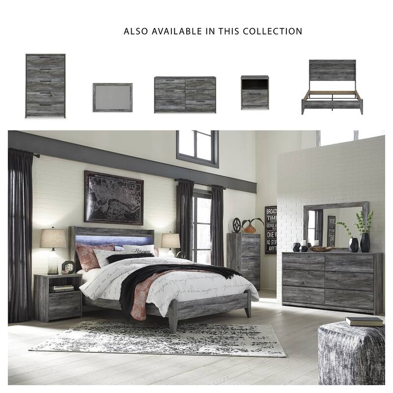 Signature Design by Ashley Baystorm Gray Dresser