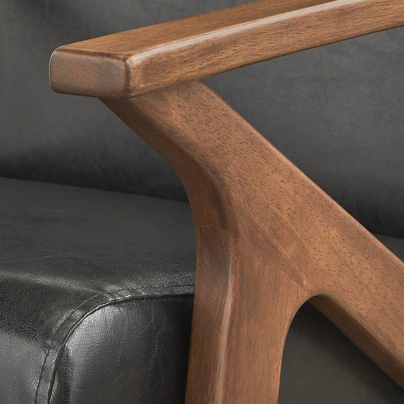 Simple Living Bianca Mid-Century Solid Wood Sofa