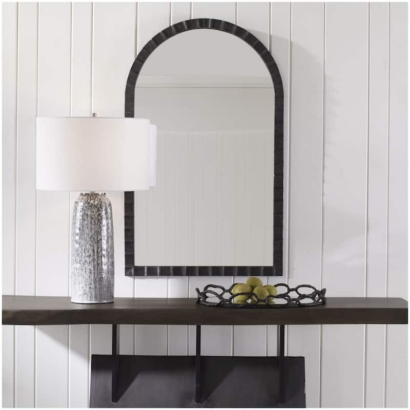 Uttermost 09784 Dandridge 24" W x 39" H Specialty Aluminum Framed