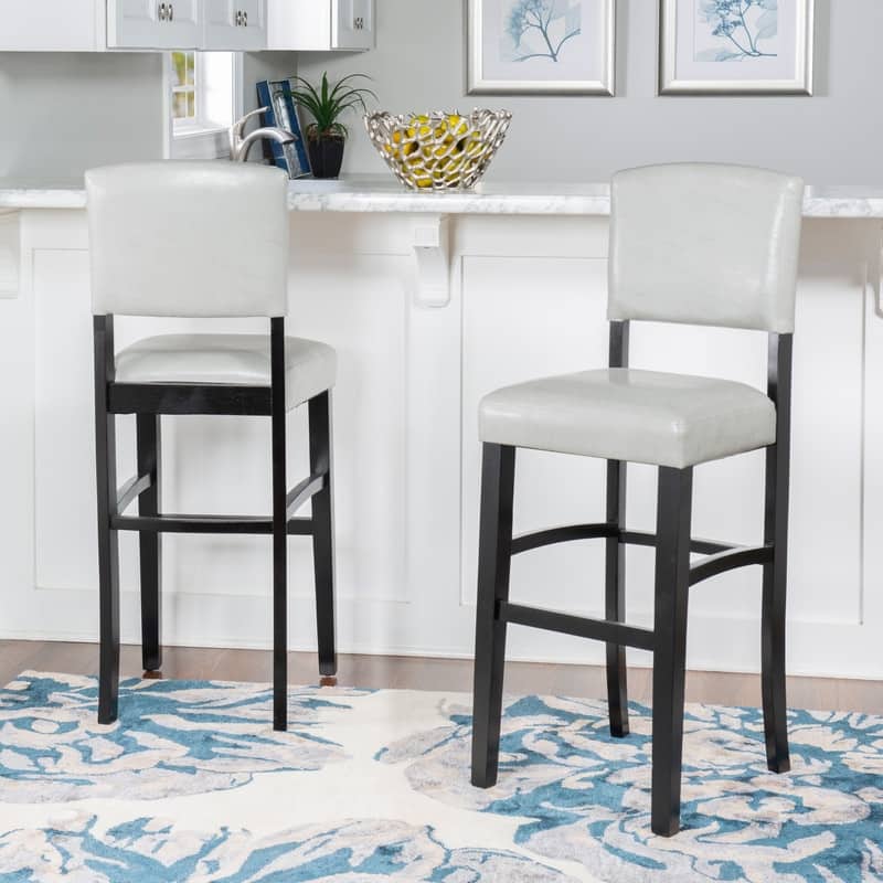 Monte Carlo Gray Bar Stool