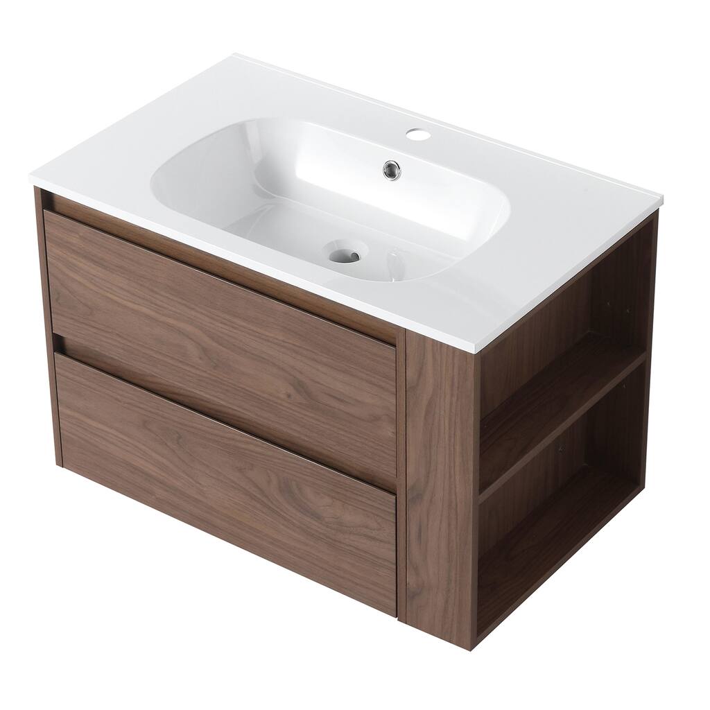 Topcraft Wall Mount Bathroom Vanities with Sink - 30"