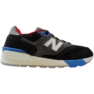 Shop New Balance 597 Vac Ankle-High Black/Bolt-Grey-Red ML597VAC Men's Size  7 - Overstock - 30537435