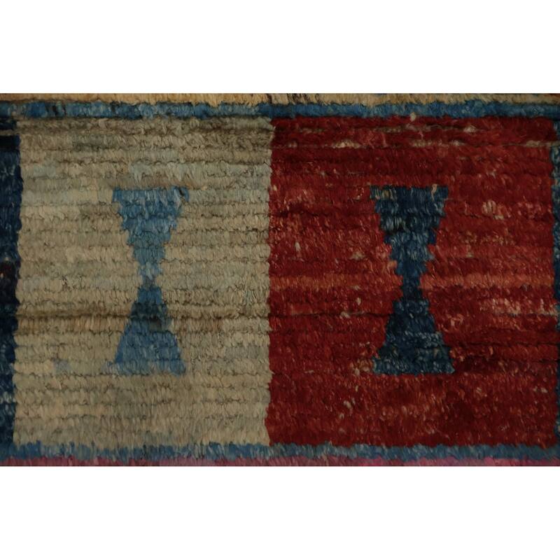 Hand Knotted Oriental 100% Wool Carpet Modern All-Over Multi-Colored Moroccan Area Rug - 17' 5'' X 12' 4''