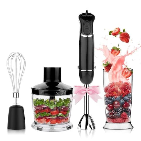 KOIOS smart Electric 4-in-1 Hand Immersion Blender with 12-Speed Stick