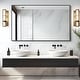 preview thumbnail 59 of 99, Modern Framed Full Length Mirror