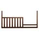 preview thumbnail 1 of 3, Baby Cache Montana Toddler Guard Rail Brown Sugar