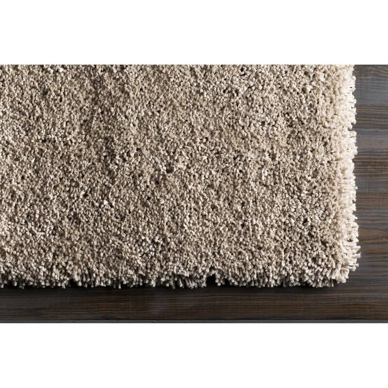 Benson Handmade Solid Shag Area Rug