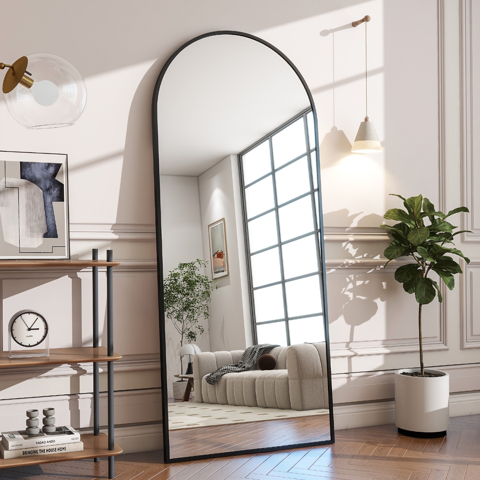 Arch-Crowned Top Floor Mirrors - Bed Bath & Beyond