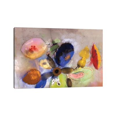 iCanvas "Flowers, 1907-10 " by Odilon Redon Canvas Print