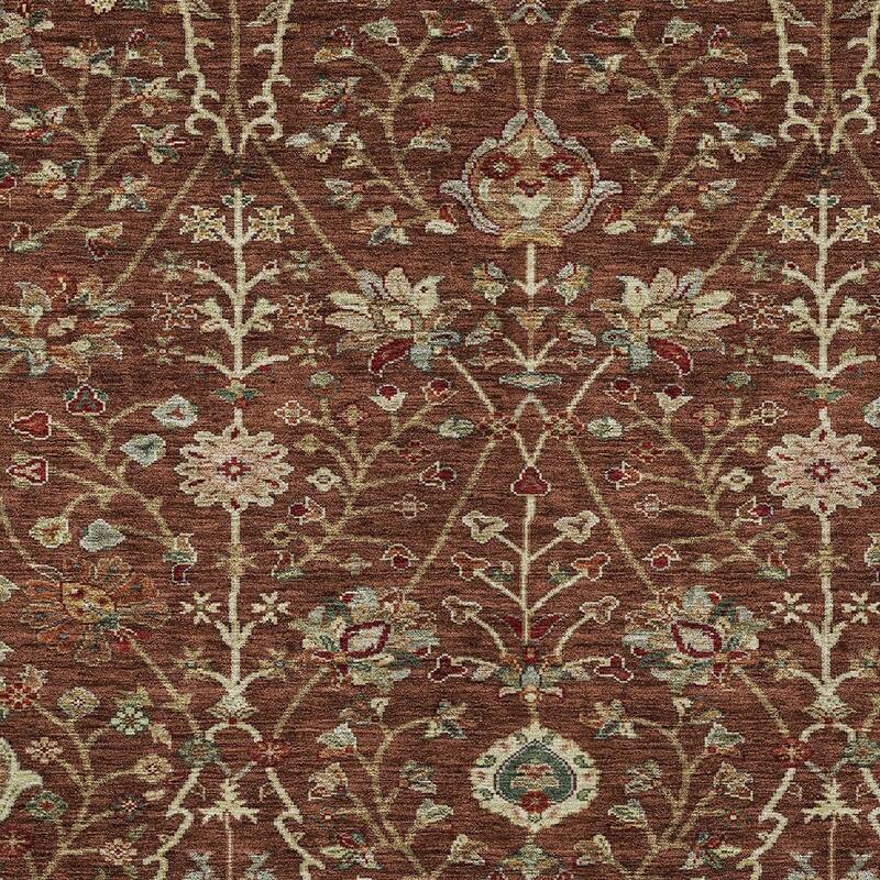 HomeRoots Floral Transitional Rectangle Outdoor Rug