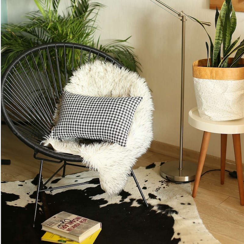 Boho-Chic Decorative Houndstooth Jacquard Pillow Covers