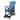 OS Home and Office Model Fan Back Balcony Glider  in Blue with a Black Base